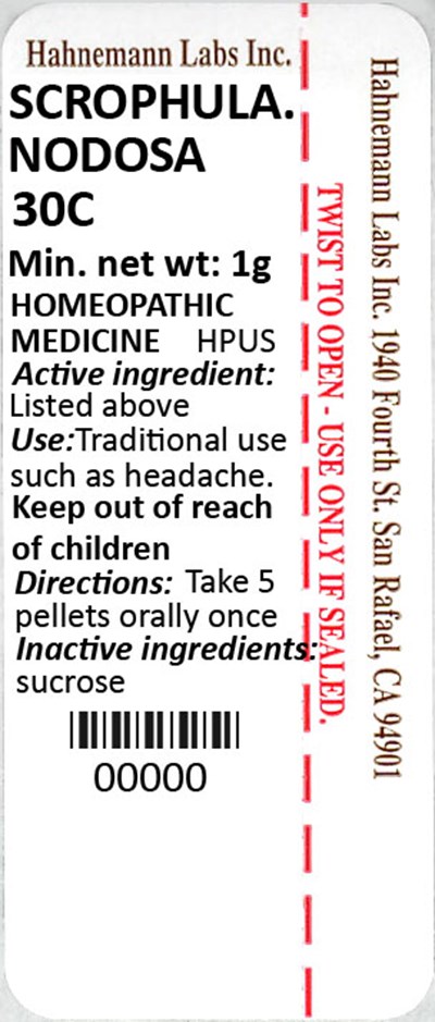 Scrophularia Nodosa 30C 1g - Scrophularia Nodosa 30C 1g